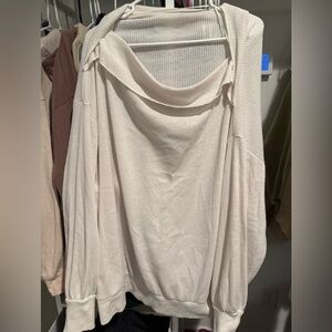 We the Free Free People Cream Women's Sweater